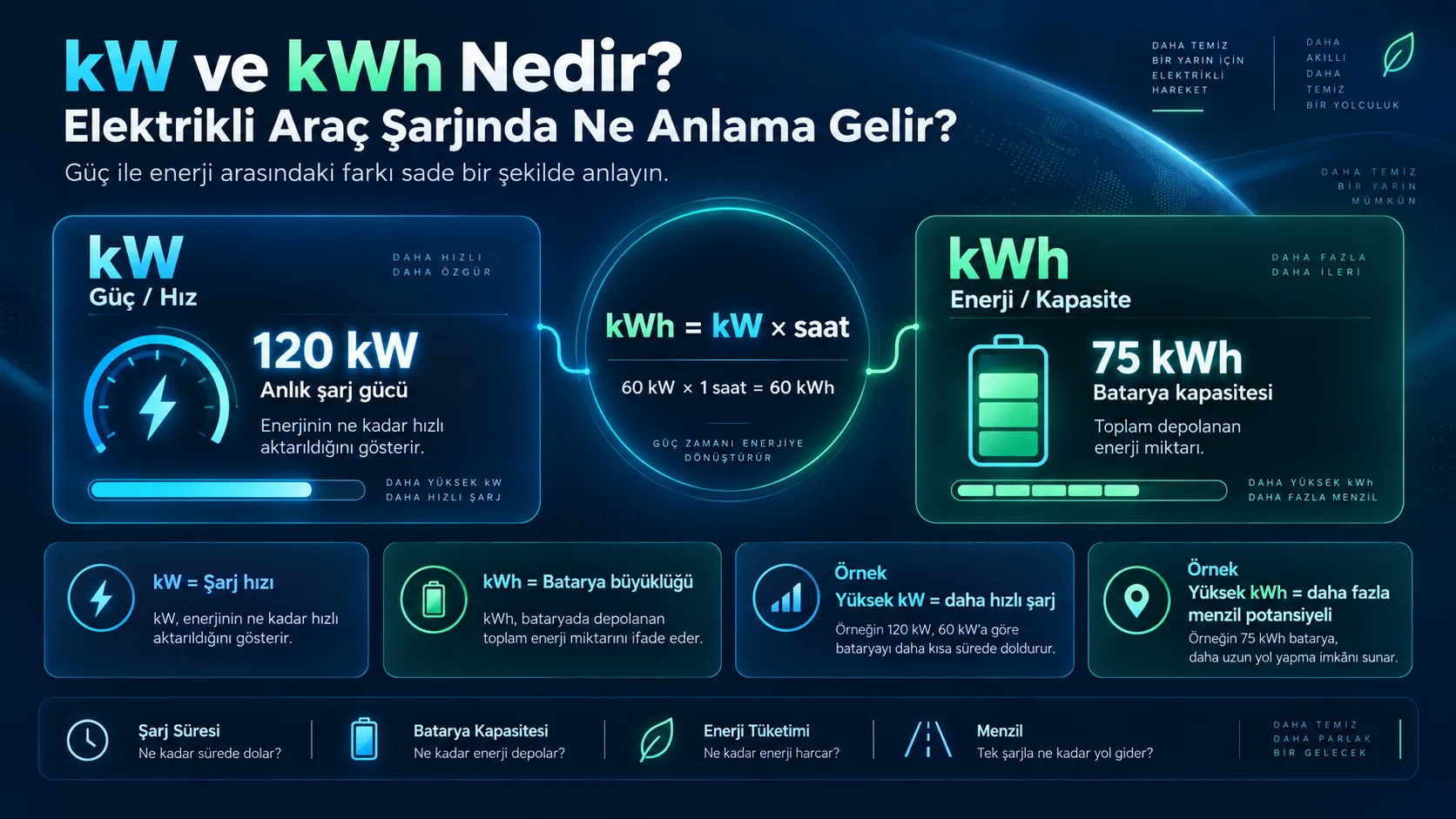 What Do kW and kWh Mean in EV Charging?